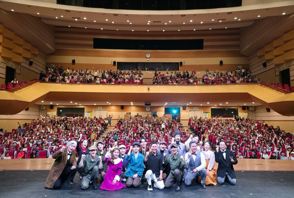 5일 태백문화예술회관에서 열린 설민석의 한국사대모험 역사뮤지컬