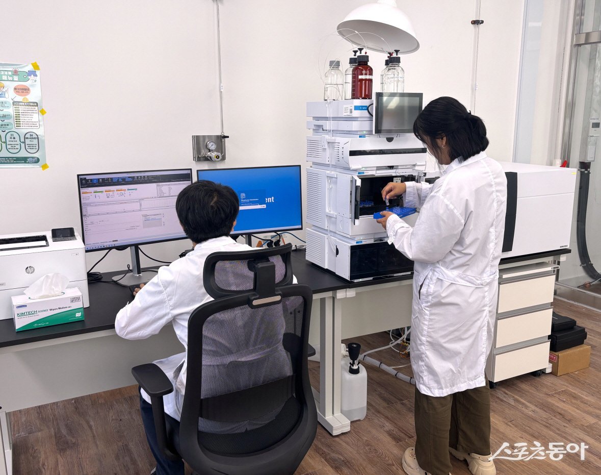 장성군 농산물안전분석실. 사진제공=장성군