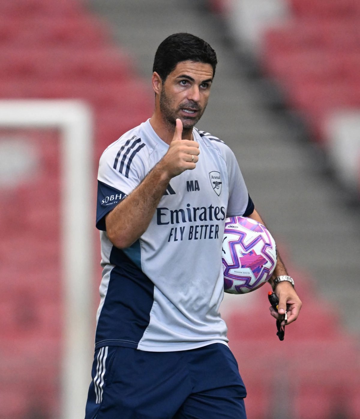 아스널의 미켈 아르테타 감독에겐 토트넘 손흥민은 참 얄미운 존재였다. 사진출처｜아스널 페이스북