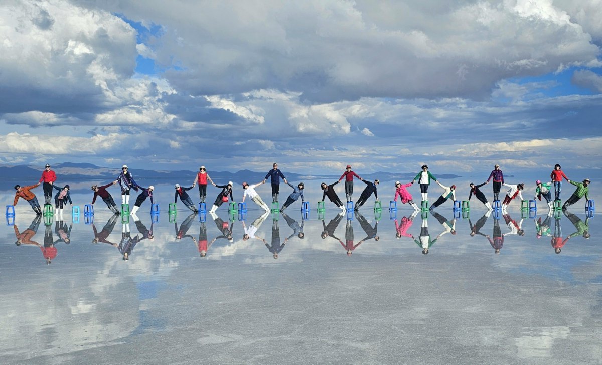 우유니 소금사막.  하나투어 제공