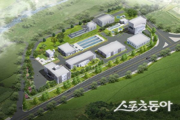 대구광역시 군위정수장 증설공사 조감도. 사진제공 ㅣ 대구시