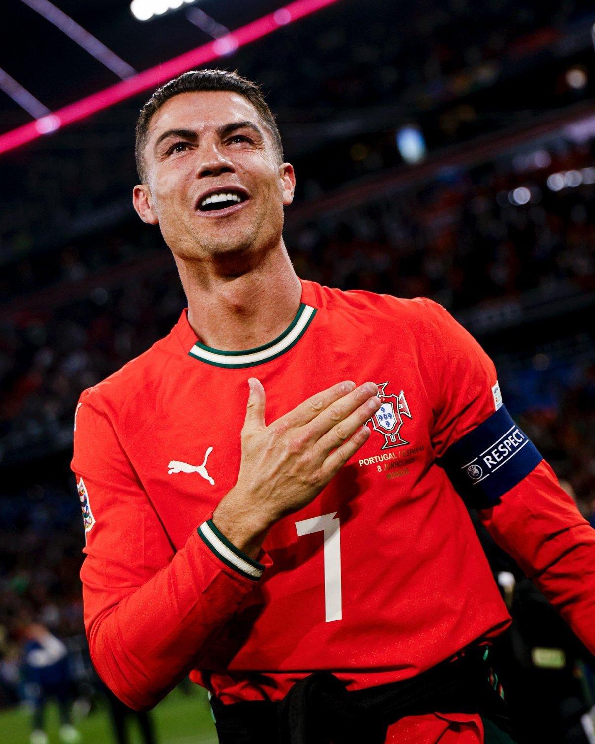 크리스티아누 호날두. 사진출처|포르투갈 축구대표팀 페이스북