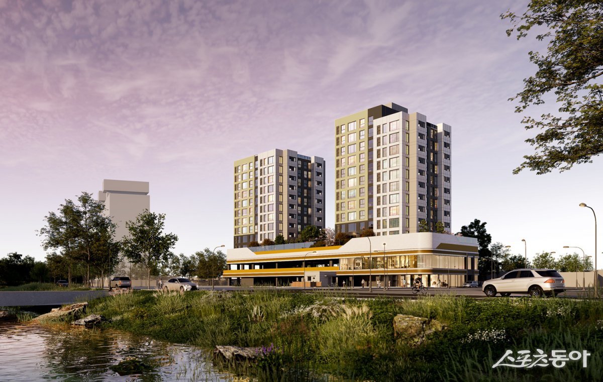 오수면 공공임대아파트 조감도. 사진제공=임실군