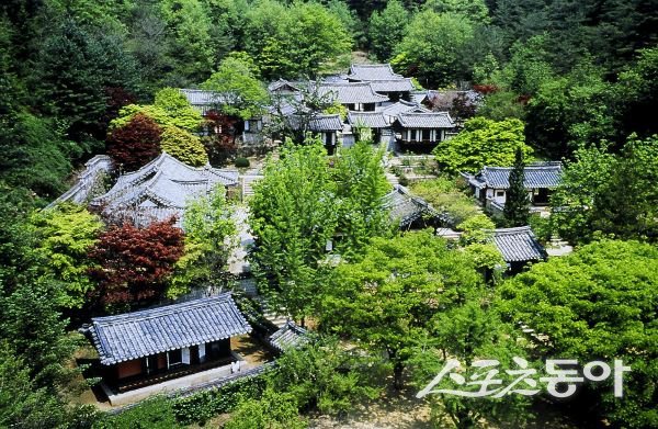 안동시 도산면 한국국학진흥원 인문정신연수원 전경. 사진제공ㅣ안동시