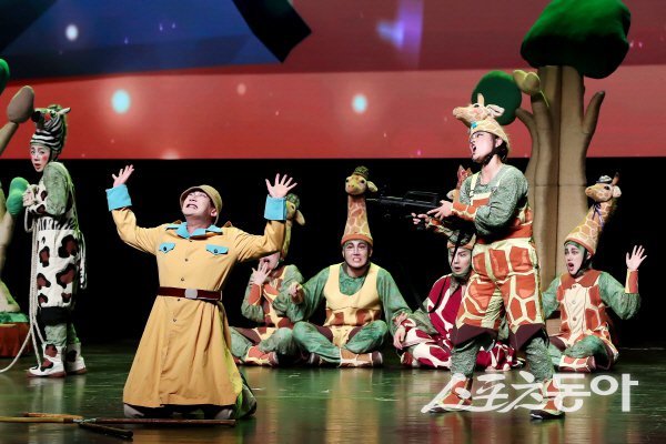 대구 달성문화재단이 여름방학을 맞아 뮤지컬 ‘목 짧은 기린 지피’를 선보인다. 사진제공 ㅣ 달성군