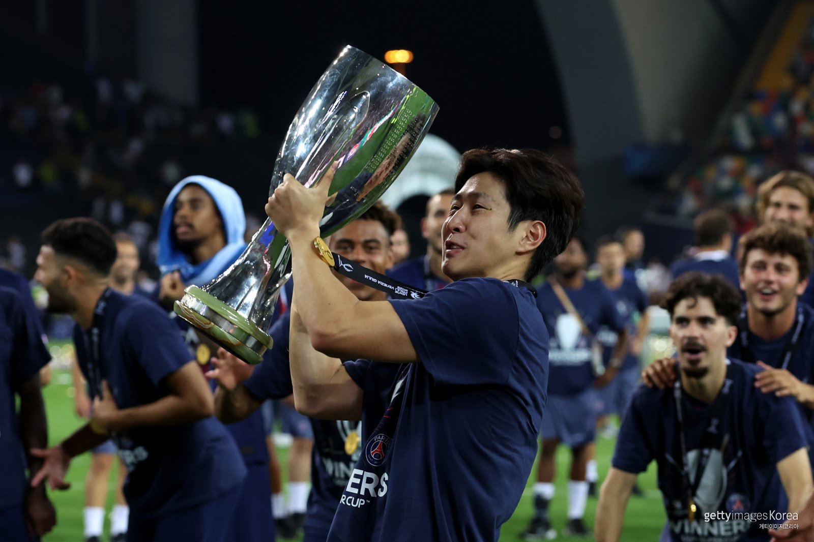 파리 생제르맹 슈퍼컵 우승. 사진=게티이미지코리아