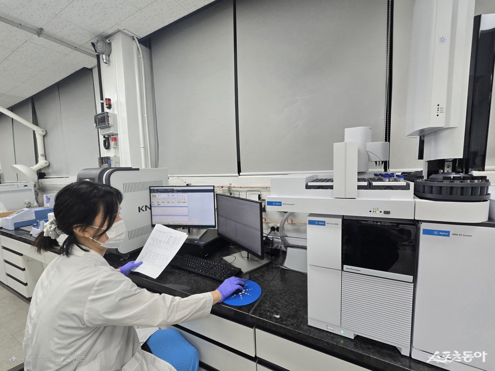대전시 상수도사업본부 수질연구소가 국제적으로 수질 분석 능력을 인정받았다(수질 분석 모습). 사진제공｜대전시