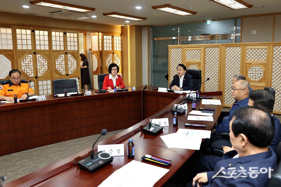 인천 동구, 올해 3분기 통합방위협의회 회의를 진행했다. 사진제공|인천 동구청