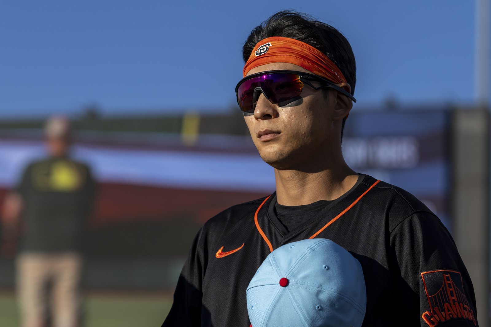 샌프란시스코 이정후는 17일(한국시간) 오라클파크에서 열린 ‘2025 메이저리그(MLB)’ 탬파베이전에서 5번타자 중견수로 선발출전해 4타수 2안타 1도루를 기록했다.|AP뉴시스