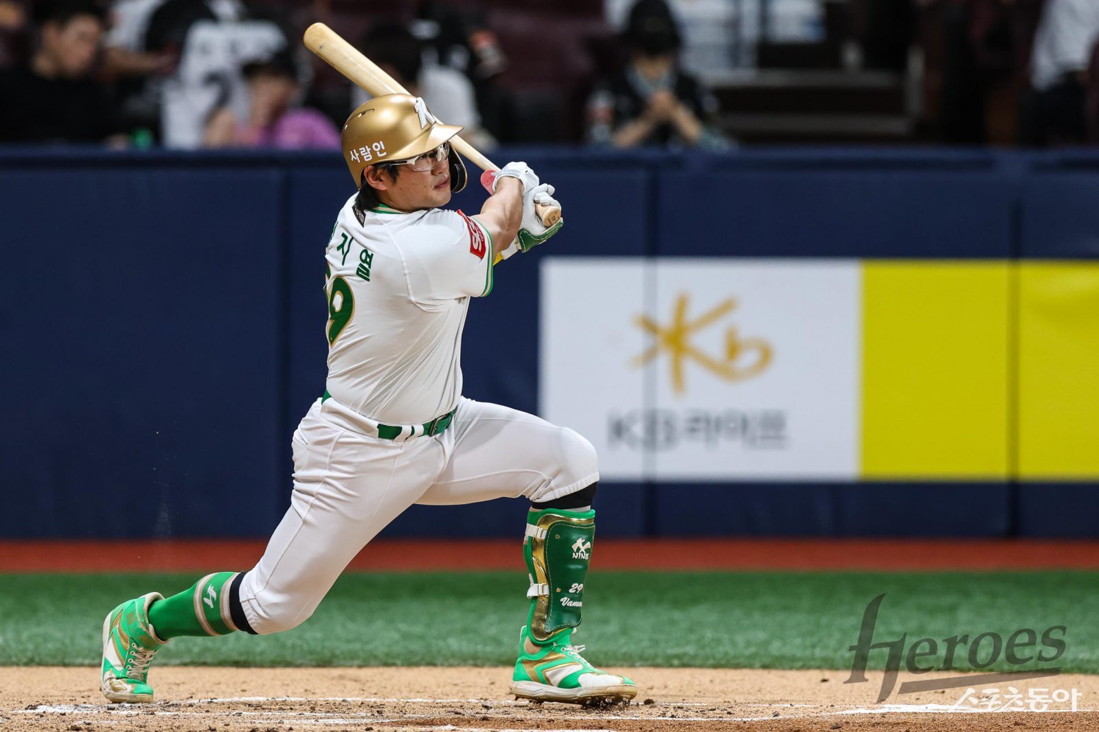 키움 임지열이 17일 고척 KT전에서 9호 홈런을 쳐냈다. 데뷔 첫 한 시즌 두 자릿수 홈런에 1개만을 남겼다. 사진제공|키움 히어로즈