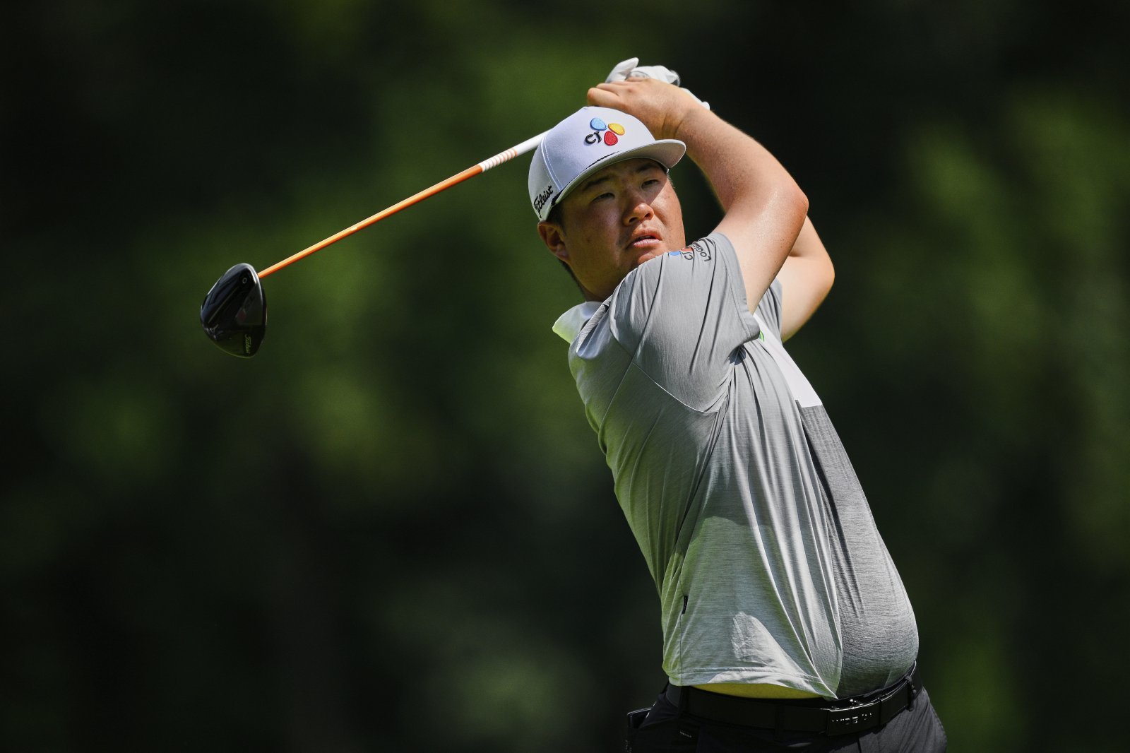 임성재가 페덱스컵 랭킹 28위로 ‘별들의 잔치’로 불리는 플레이오프 최종전 투어 챔피언십에 7년 연속 출전한다. BMW 챔피언십에 나선 임성재가 힘차게 티샷을 하고 있다. 오윙스 밀스(미 메릴랜드주) | AP뉴시스