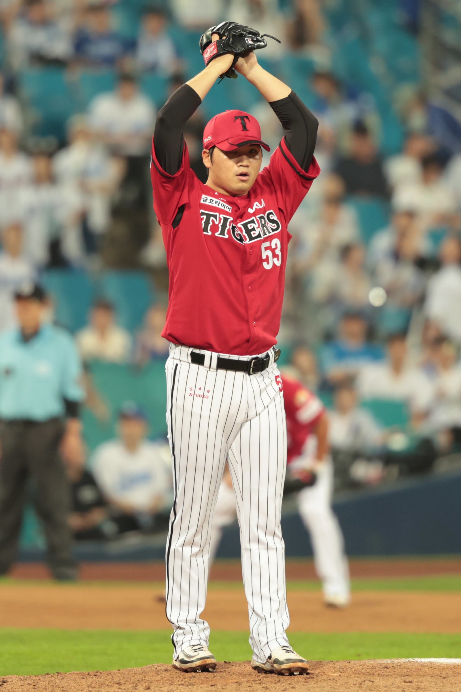 KIA 김기훈은 8월 등판한 4경기에서 좋은 투구를 선보이며 안정감을 찾아가고 있다. 그는 왼손투수가 부족한 투수진에 큰 힘이 되주리라 많은 기대를 받고 있다. 사진제공|KIA 타이거즈