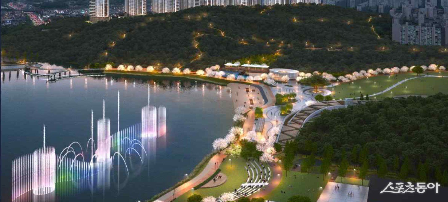 광주 풍암호수. 사진제공=광주광역시