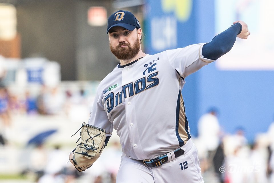 NC 로건은 올해 24경기에서 6승10패 ERA 3.89를 기록하고 있다. 시즌 초반 부진을 딛고 선발진에 힘이 되어주고 있다. 사진제공|NC 다이노스
