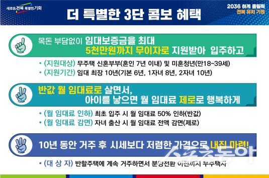 전북형 반할주택 안내 포스터. 사진제공=전북자치도