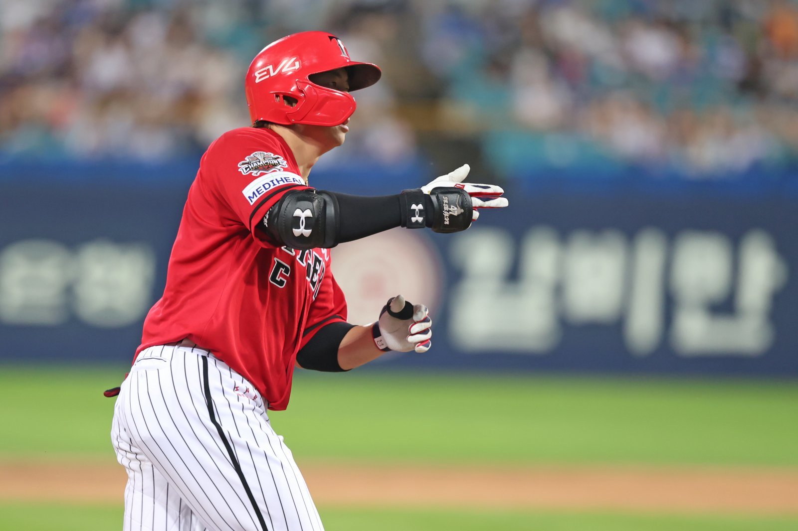 KIA 나성범은 18일까지 이달 12경기에서 타율 0.333으로 타선에 활력을 불어넣고 있다. 사진제공|KIA 타이거즈