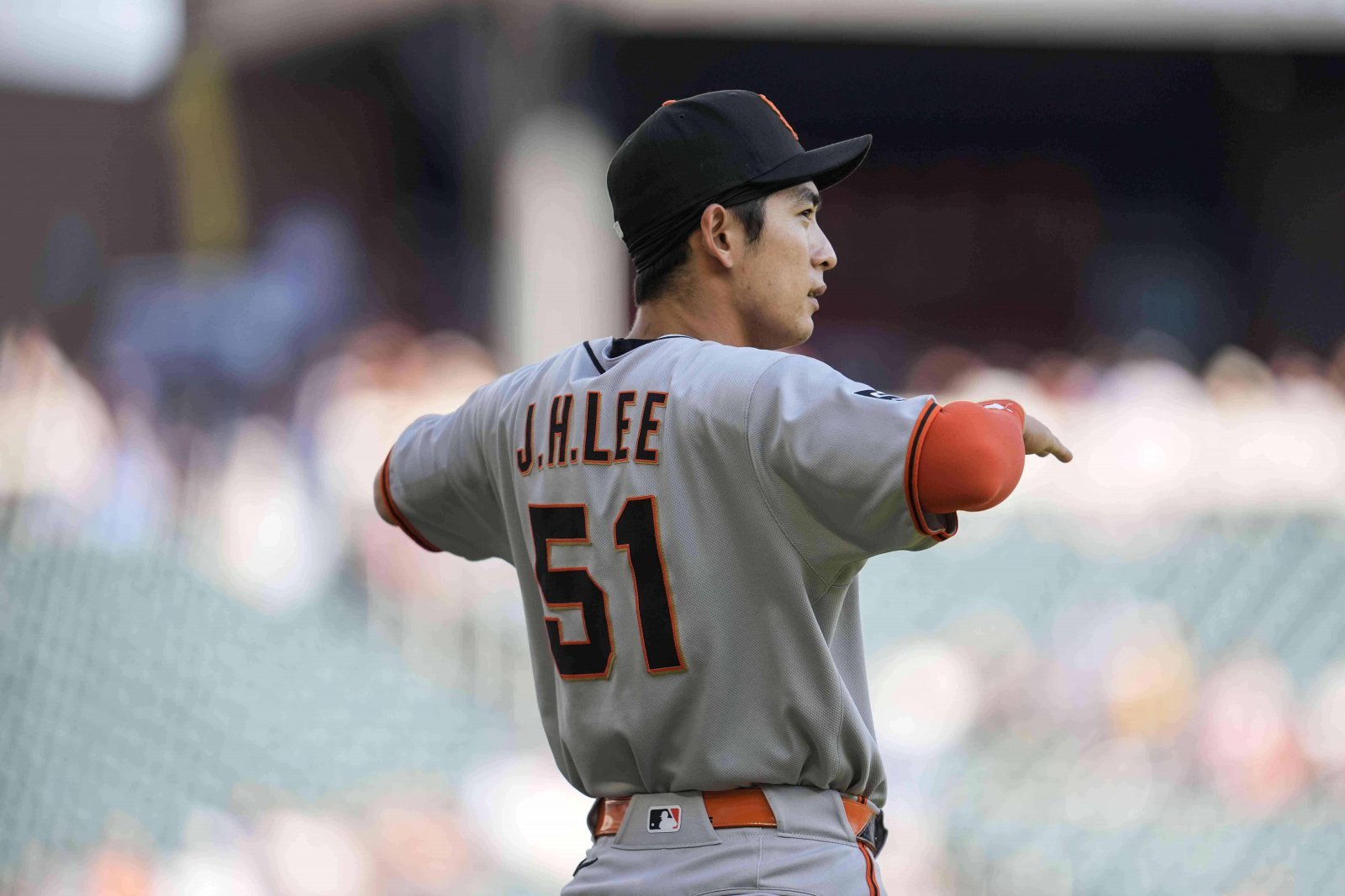 샌프란시스코 이정후는 19일(한국시간) 펫코파크에서 열린 ‘2025 MLB’ 샌디에이고전에서 6번타자 중견수로 선발출전해 4타수 1안타를 기록했다. 그는 8월 뜨거운 타격감을 이어가고 있다.｜AP뉴시스