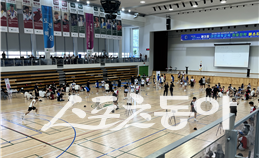 ‘제3회 대전 체육교육 진로진학 페스티벌’에서 진행된 모의 실기 테스트. 사진제공|한정윤 학생기자(유성고 1)