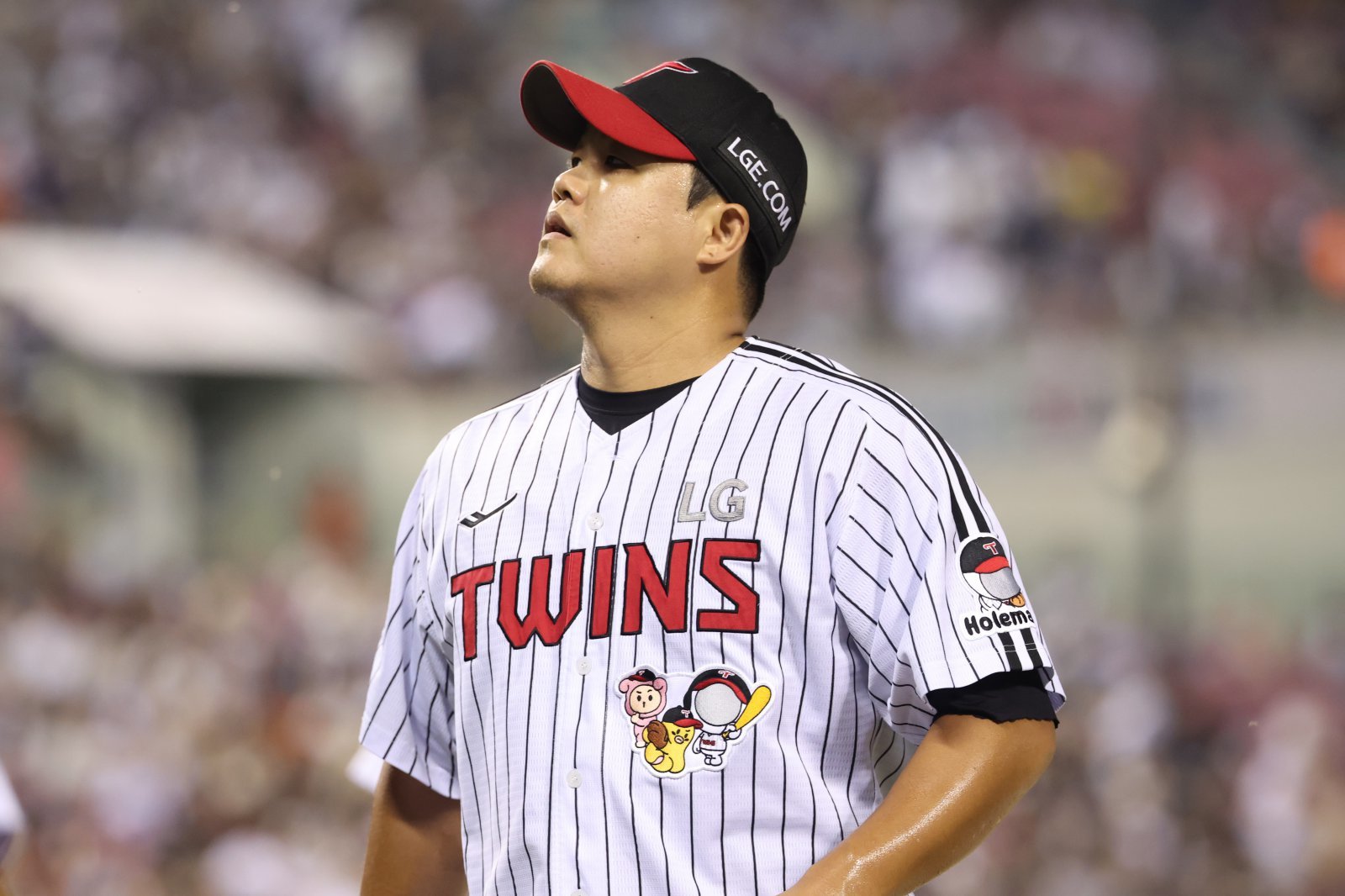 LG는 장현식 부활에 온 힘을 다하고 있다. 그는 후반기 14경기에서 ERA 5.40으로 크게 흔들리고 있다.|뉴시스