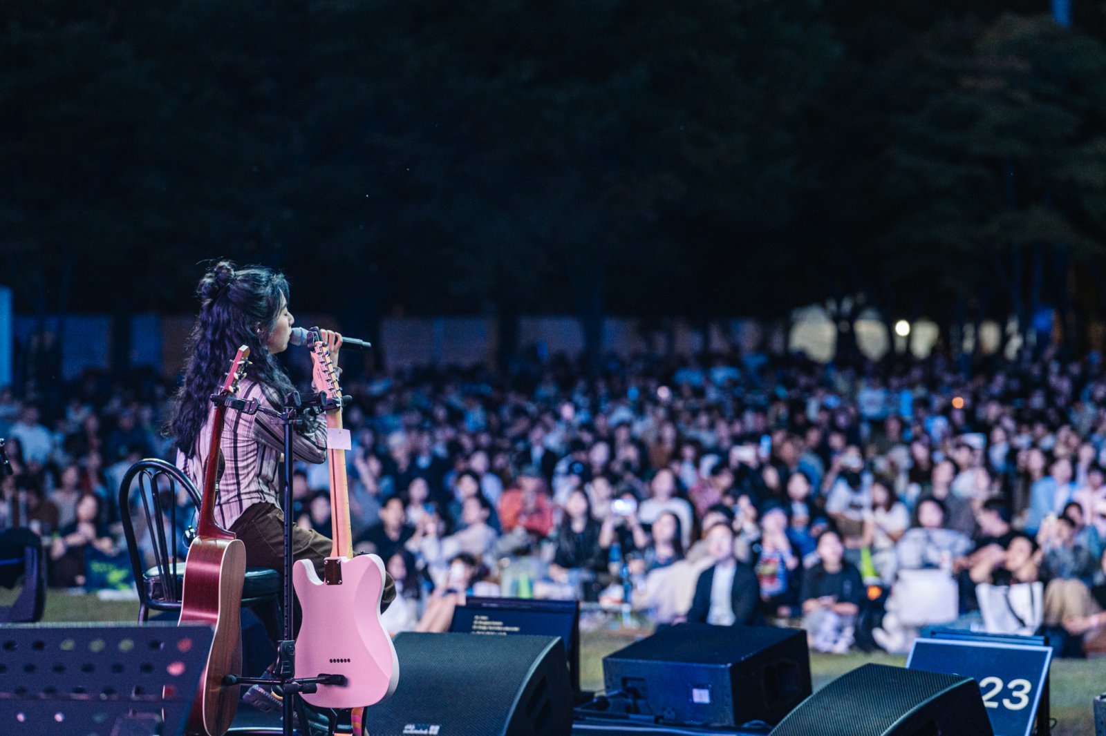 ‘서울숲재즈페스티벌 2025’가 9월 19일 개막한다. 무대에서 공연이 펼쳐지고 있다. 사진제공ㅣ페이지터너