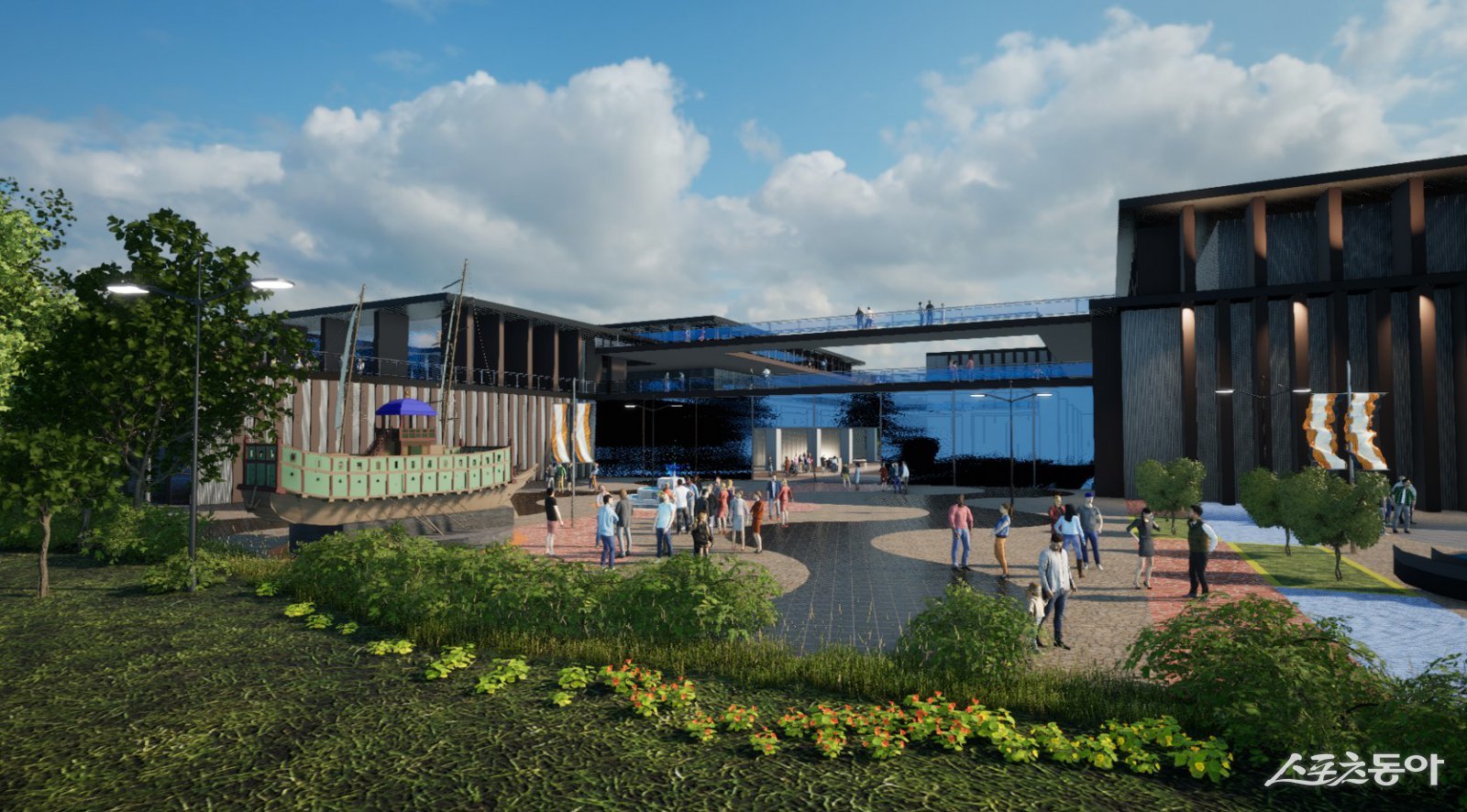 국립해양수산박물관 조감도. 사진제공=완도군