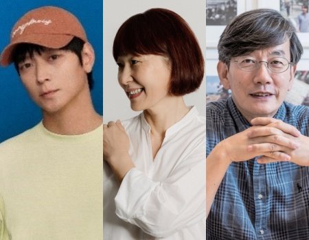 배우 강동원, 소설가 은희경, 언론인 손석희