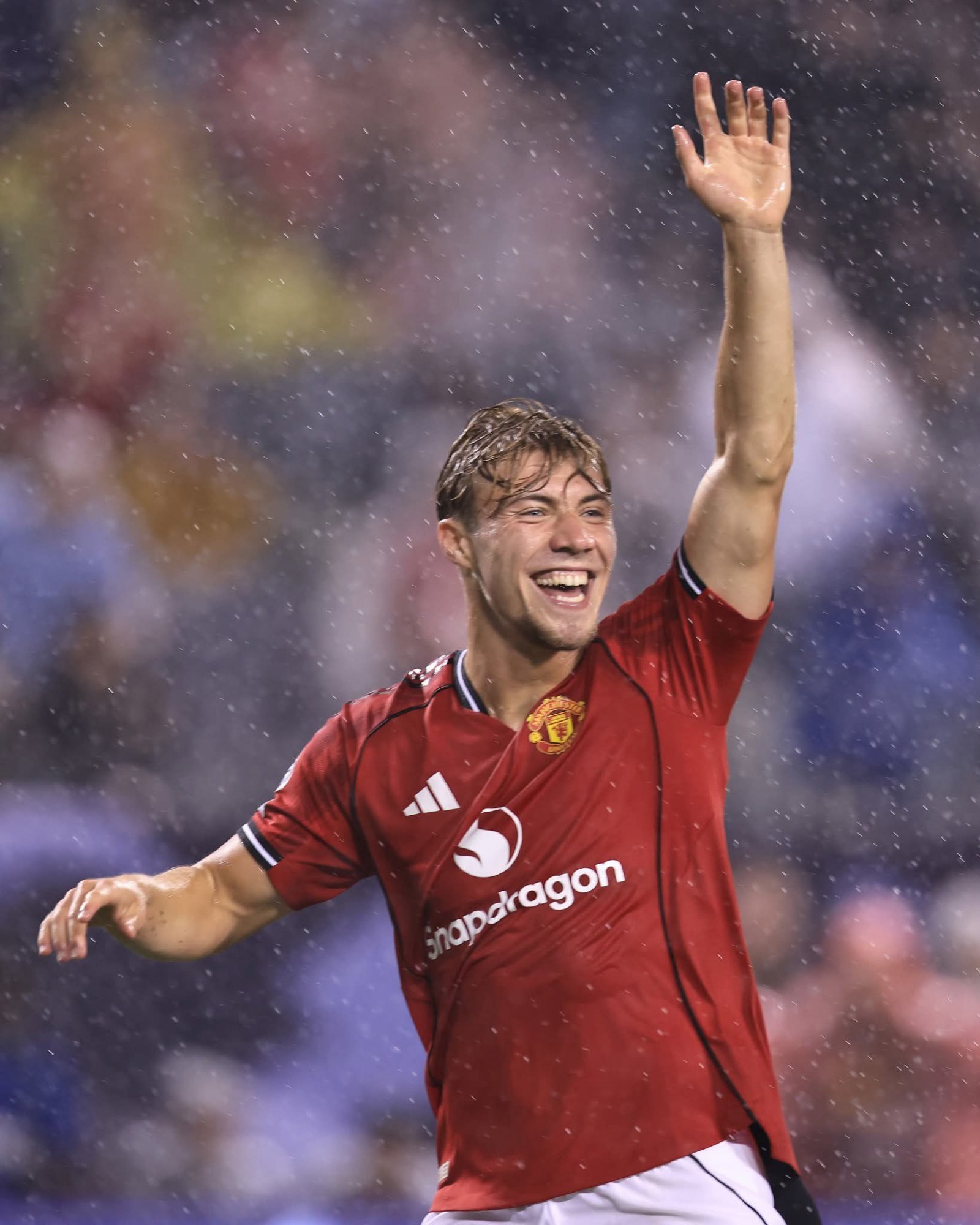 맨유 공격수 호일룬이 세리에A 나폴리와 연결됐다. 사진출처|맨체스터 유나이티드 페이스북