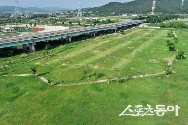 논공위천파크골프장 전경 사진제공 | 달성군청