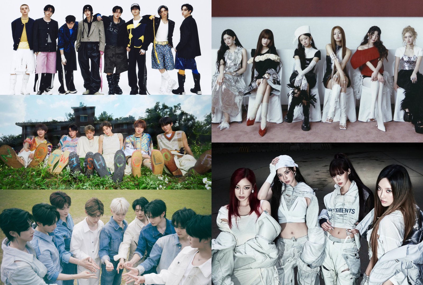 사진제공|‘더팩트 뮤직 어워즈(TMA)’ 조직위원회, JYP엔터테인먼트(스트레이 키즈), 스타쉽엔터테인먼트(아이브), SM엔터테인먼트(에스파·엔시티 위시), 웨이크원(제로베이스원)