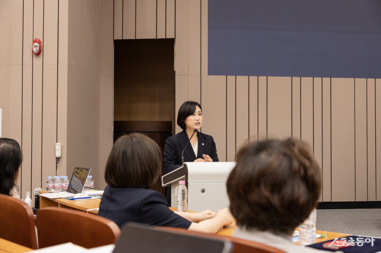 국회 교육위원회 백승아 의원(더불어민주당)은 지난 25일 국회박물관 대강당에서 ‘학생건강과 시대변화에 맞는 학교 우유 지원체계 개선’ 정책토론회를 개최했다. 사진제공|백승아 의원