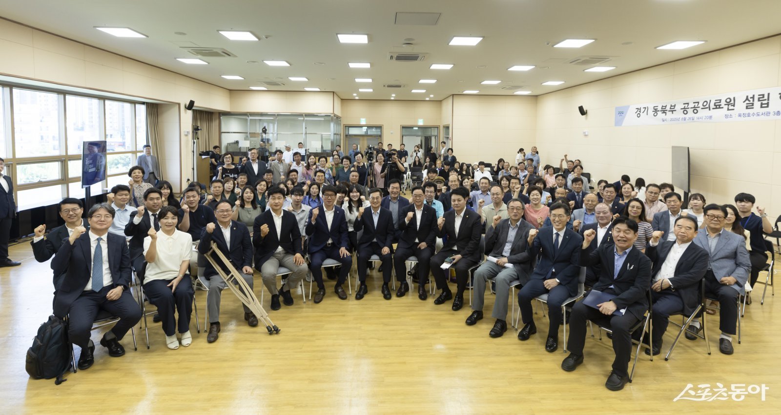 김동연 경기도지사는 지난 26일 양주에서 ‘혁신형 공공의료원’ 건설 현장을 방문하고 사업 추진 계획을 밝혔다. 사진제공｜경기도