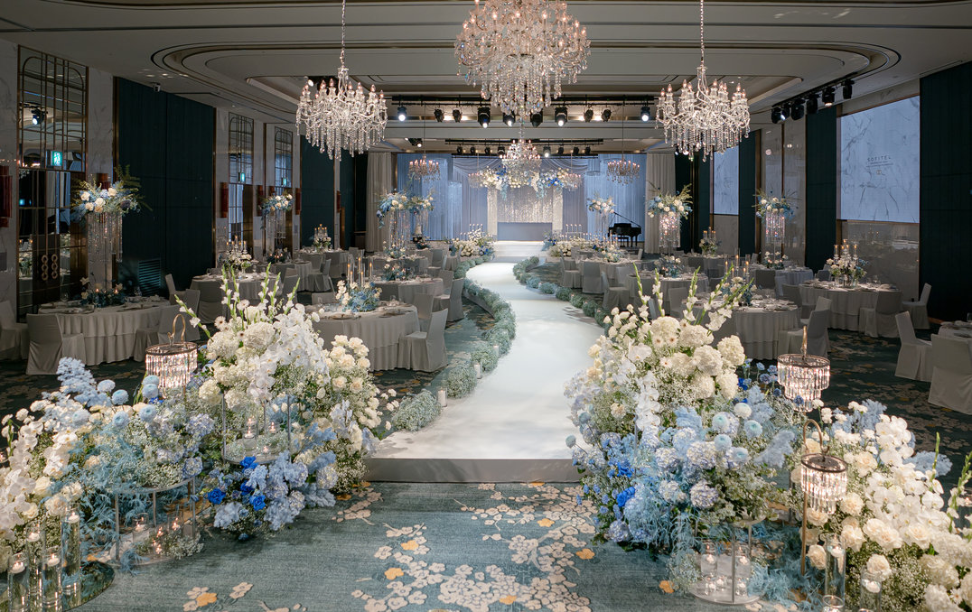 레끌라 블루 웨딩 쇼케이스