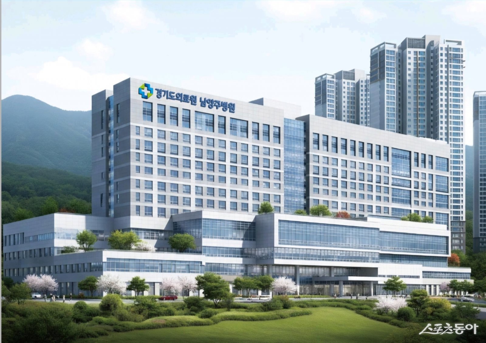 경기도의료원 남양주병원 조감도. 사진제공ㅣ경기도