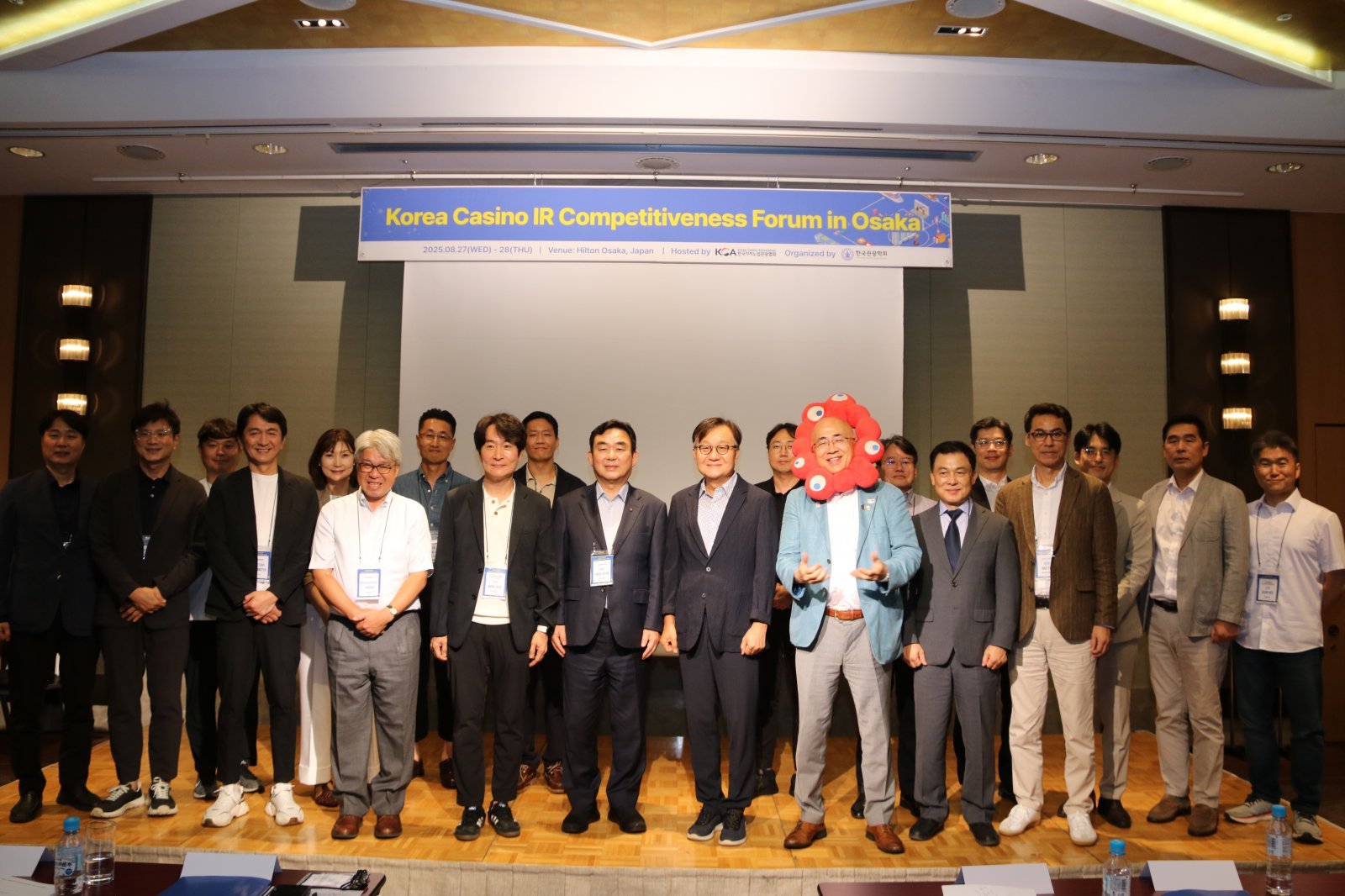 오사카 ‘한국 카지노 IR 경쟁력 강화 포럼’ 참석자 단체사진