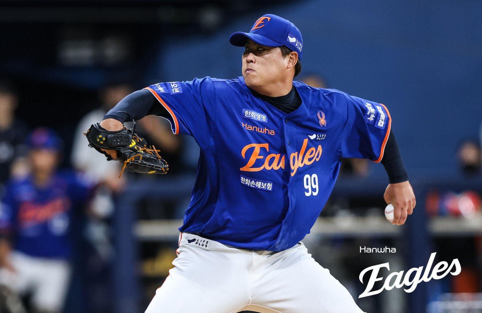 한화 류현진은 8월 한 달간 평균자책점(ERA) 3.26을 기록하며 준수한 투구를 했으나 유독 승운이 따르지 않았다. 5경기에서 거둔 승리는 단 1승도 없다. 그러나 류현진은 “내 승리보다 팀이 이기는 게 더 좋다”라며 거듭 ‘팀 퍼스트’를 강조했다. 사진제공｜한화 이글스