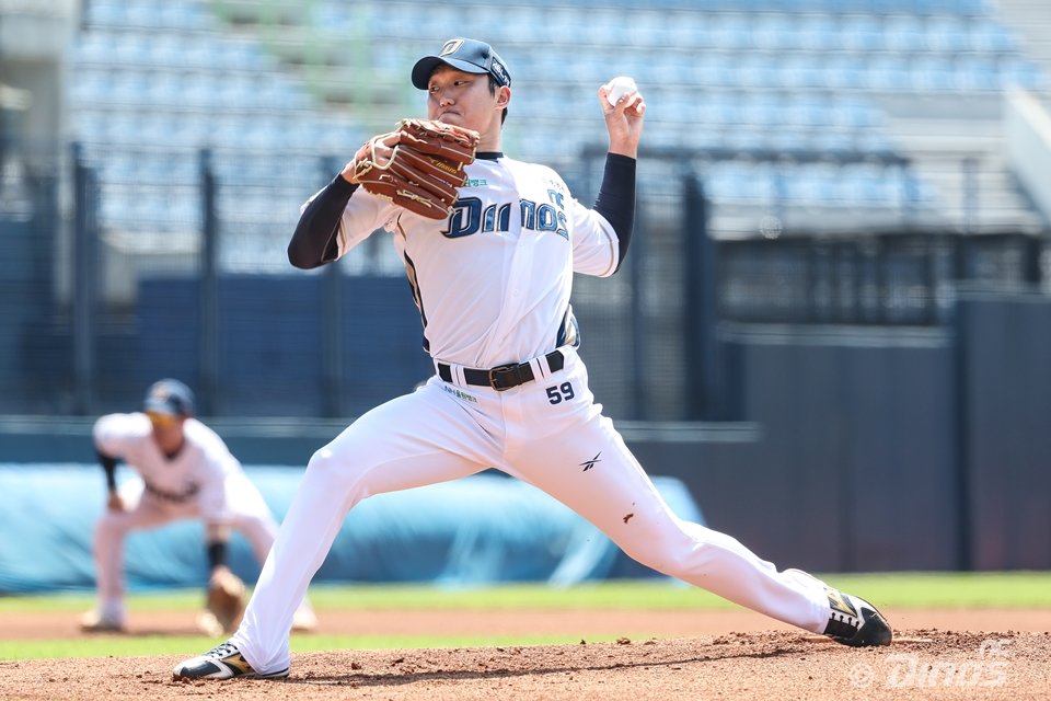 NC 구창모는 8월 29일 상무와 2군경기에서 선발등판해 2이닝 무실점을 기록했다. 그는 확대 엔트리가 시행되는 9월 중 1군에 콜업될 예정이다. 사진제공|NC 다이노스