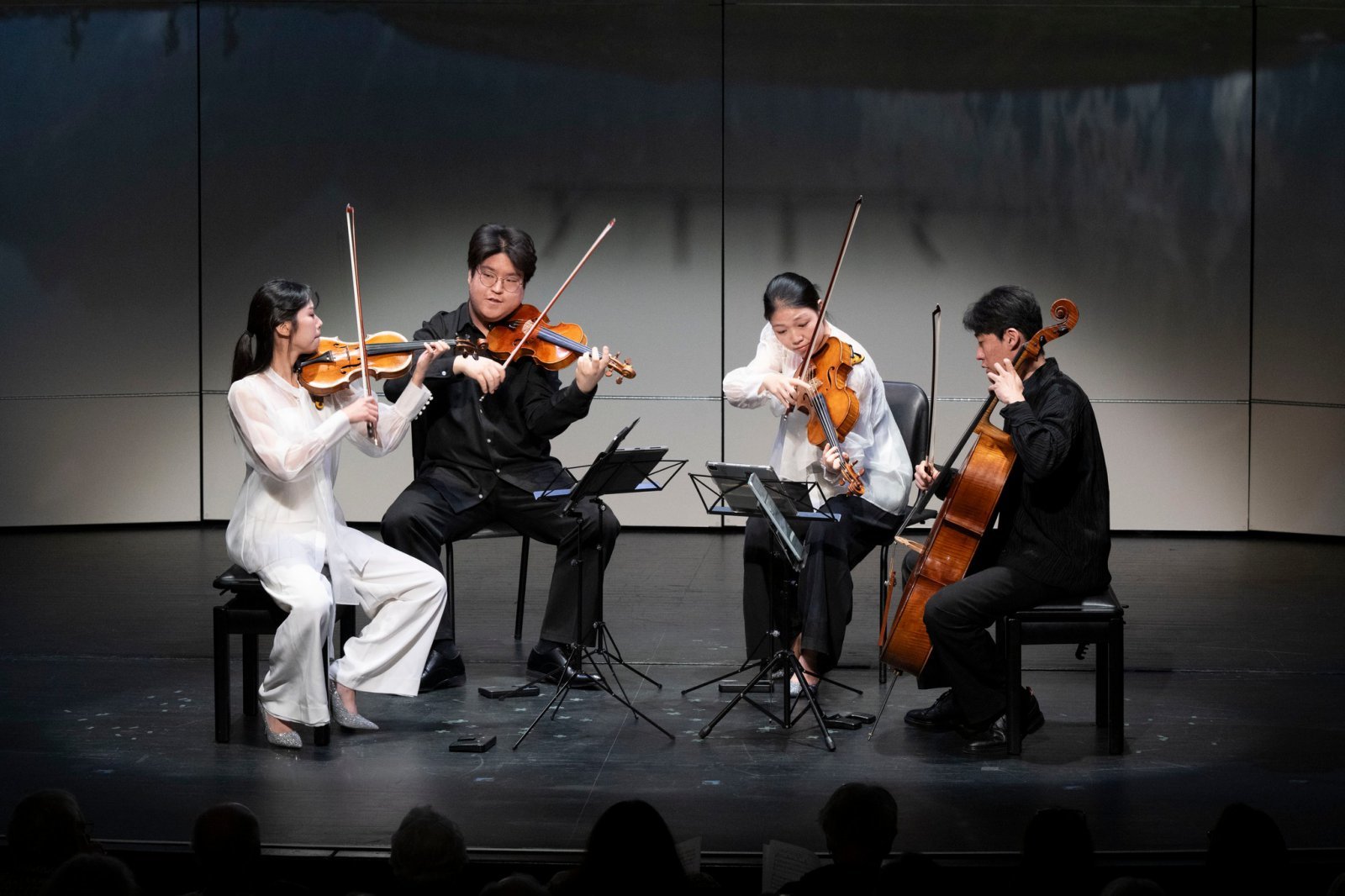 콩쿠르 실황 ⓒRita Taylor Banff International String Quartet Competition