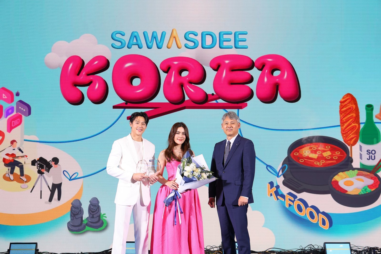 태국 배우 부부 Mark & Kim 한국관광 명예대사 위촉