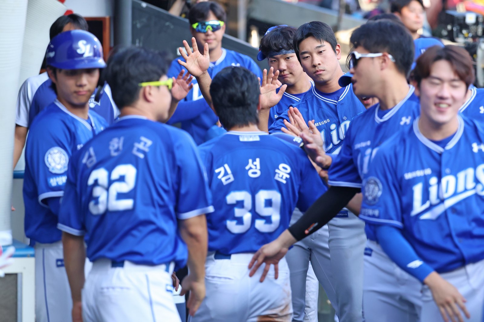 삼성은 지난달 15일부터 승률 1위를 기록하며 8월을 마무리했다. 박진만 감독의 미팅 이후 선수단은 각성하며 분위기를 끌어올렸다. 사진제공|삼성 라이온즈
