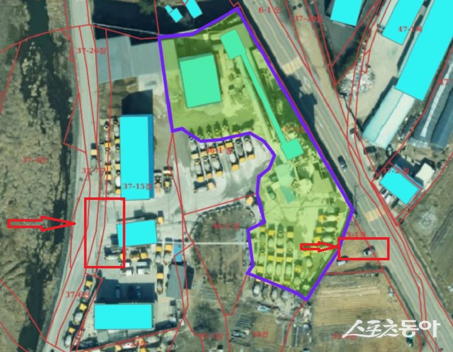 해당 공장은 팔곡일동 37-9번지 외 4필지(총 7,060㎡)에 위치해 있다. 사진제공|국토부