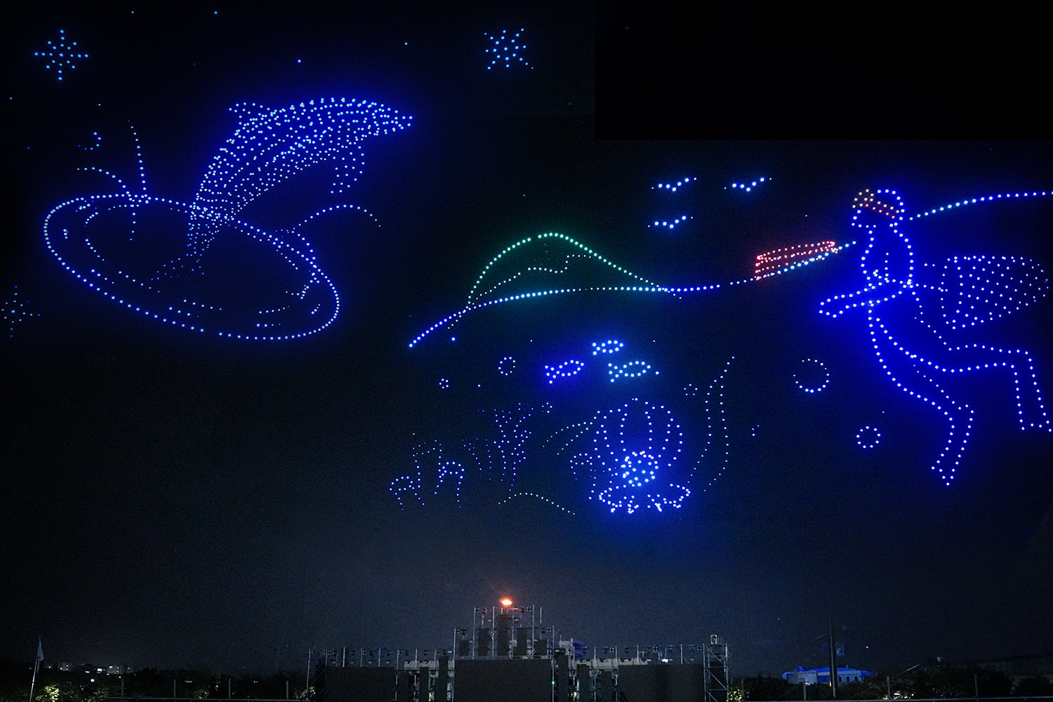 제주신화월드 드론쇼