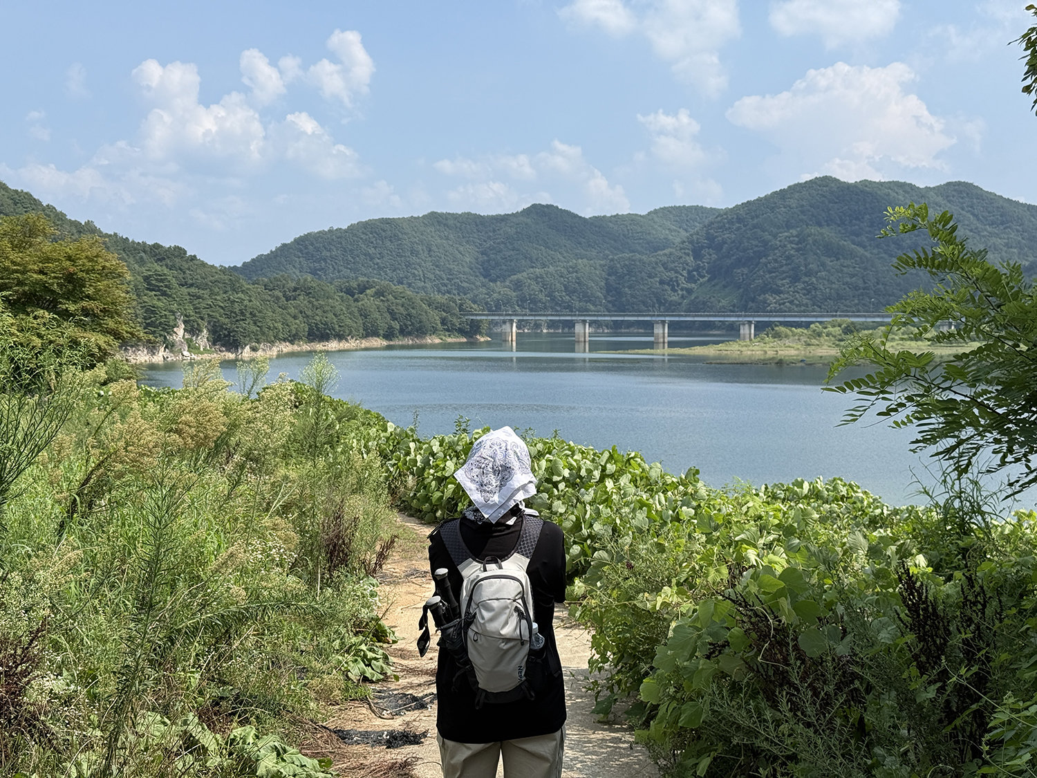 진안고원길 10구간 (용담호 보이는 길)