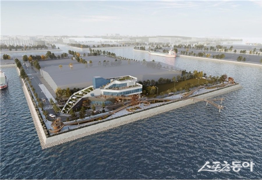 인천광역시가 지방소멸 위기 극복을 위해 추진 중인 ‘지방소멸대응기금 투자사업’이 올해 하반기 준공과 운영을 앞두고 본격적인 성과를 내고 있다(만석·화수 해안산책로 연계 지역 특화 사업 조감도). 사진제공|인천시