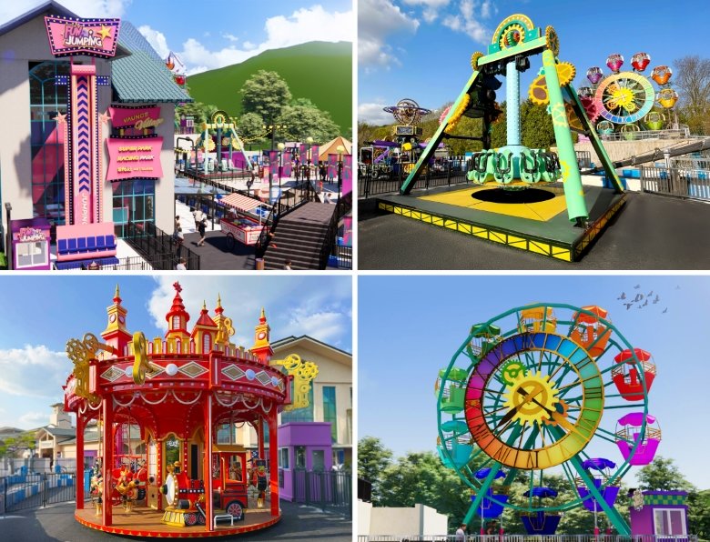 오크밸리 퍼니 팩토리 테마파크 어트랙션