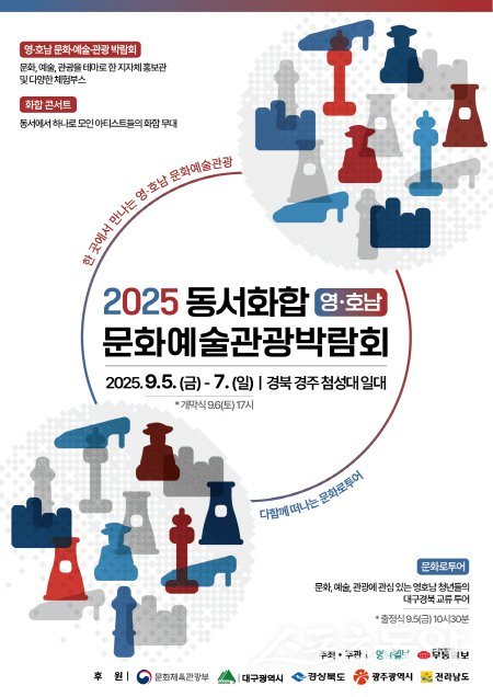 2025 동서화합 영호남 문화예술관광박람회 홍보 포스터. 사진제공 ㅣ 대구시