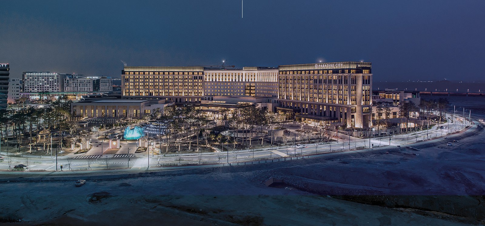 10월 2일부터 12일까지 11일 동안 마인드스포츠 쇼 ‘슈퍼컵 인천’이 펼쳐질 인천 파라다이스시티 전경.