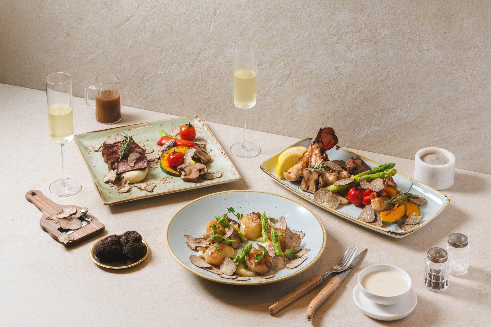 GMIP 가을 F&B 프로모션 더바 트러플 퍼포먼스 3종 메뉴