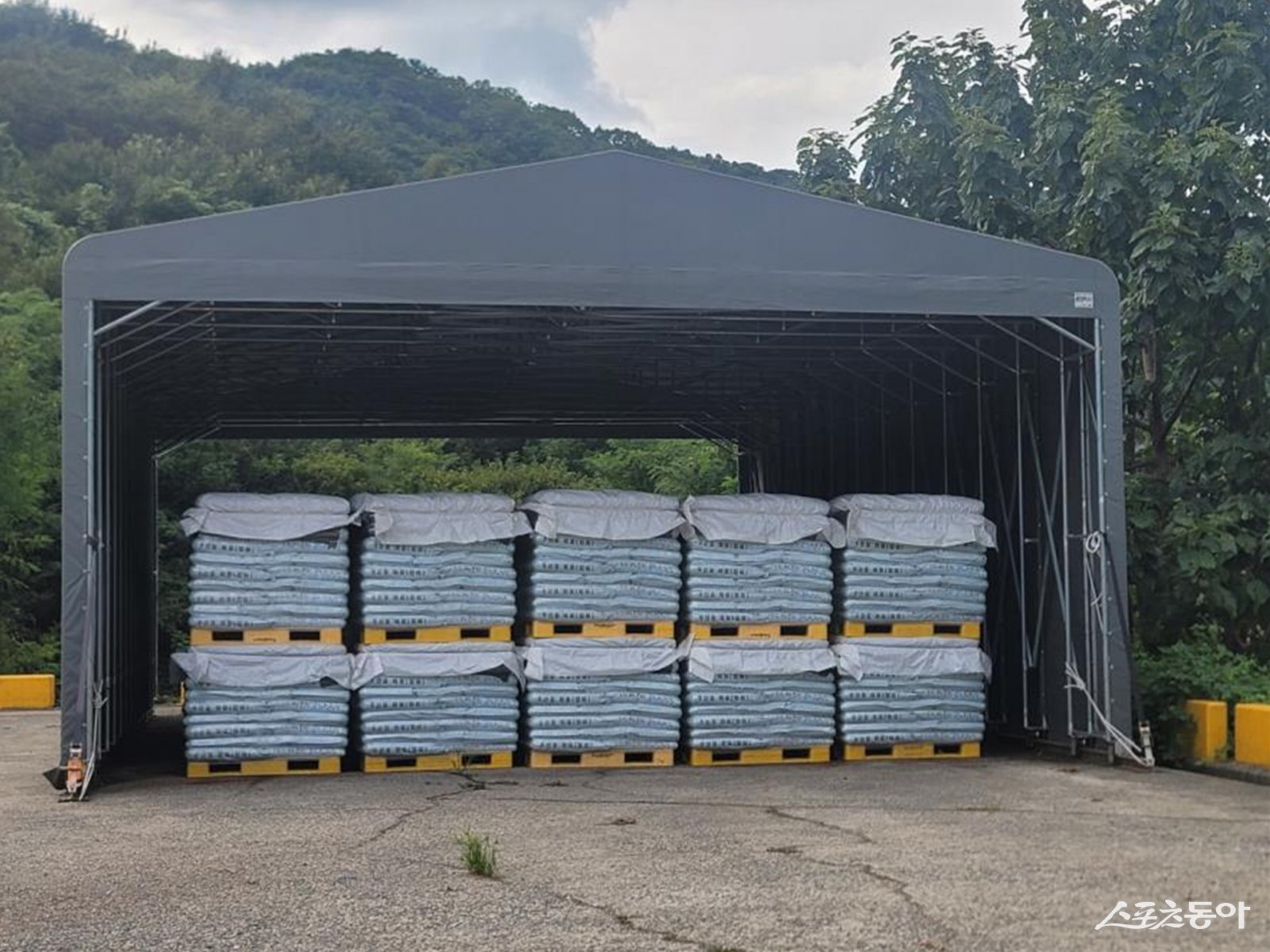 광양시 퇴비 저장설비 전경. 사진제공=광양시