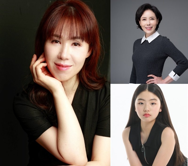 기독교영화 ‘십자가 아래서’에 캐스팅된 배우주은애, 경태현, 김고은(왼쪽 사진부터 시계방향).