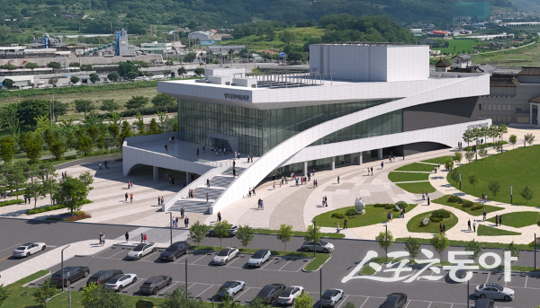 상주시 문화예술회관 조감도. 사진제공ㅣ상주시
